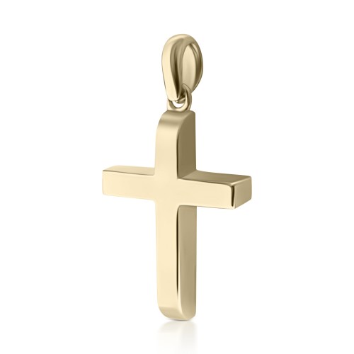Βαπτιστικός σταυρός Κ14 χρυσό st3763 ΣΤΑΥΡΟΙ Κοσμηματα - chrilia.gr