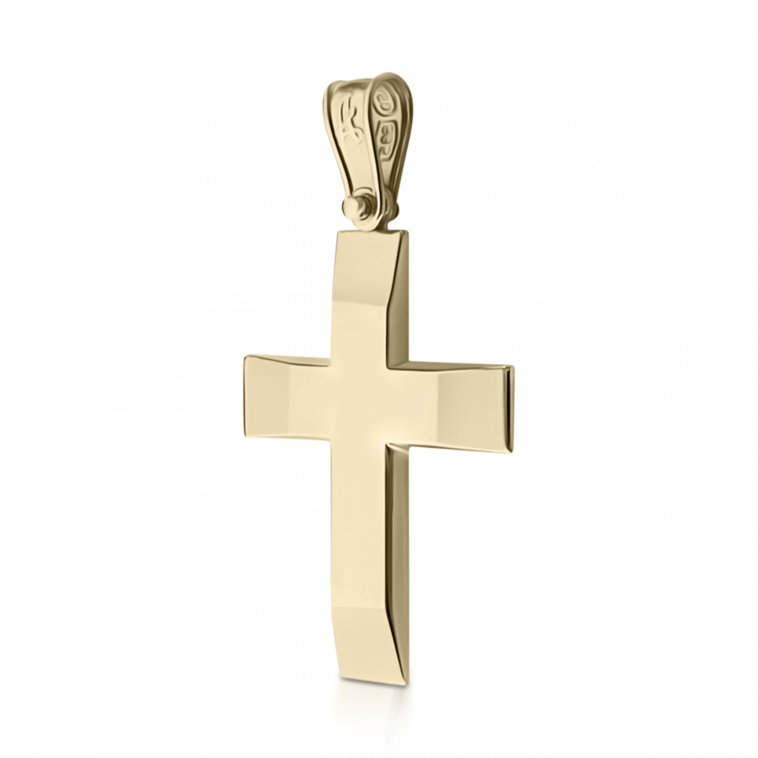 Βαπτιστικός σταυρός Κ14 χρυσό st3826 ΣΤΑΥΡΟΙ Κοσμηματα - chrilia.gr