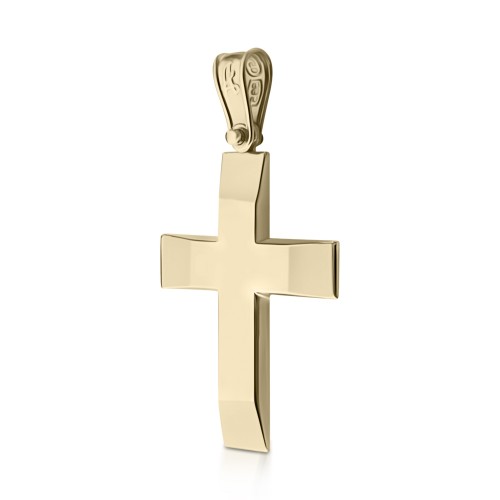 Βαπτιστικός σταυρός Κ14 χρυσό st3826 ΣΤΑΥΡΟΙ Κοσμηματα - chrilia.gr