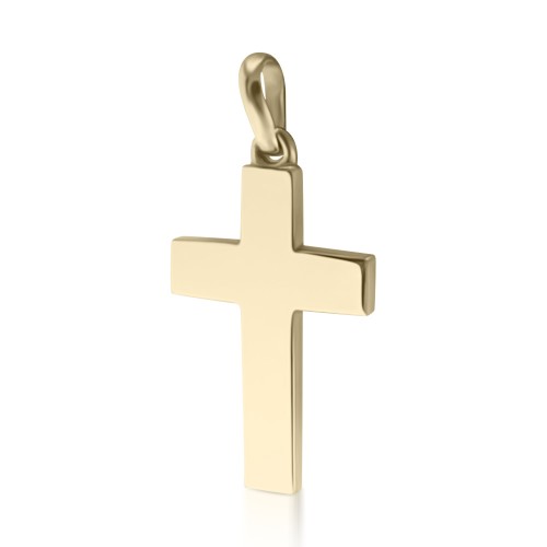 Βαπτιστικός σταυρός Κ14 χρυσό st3840 ΣΤΑΥΡΟΙ Κοσμηματα - chrilia.gr
