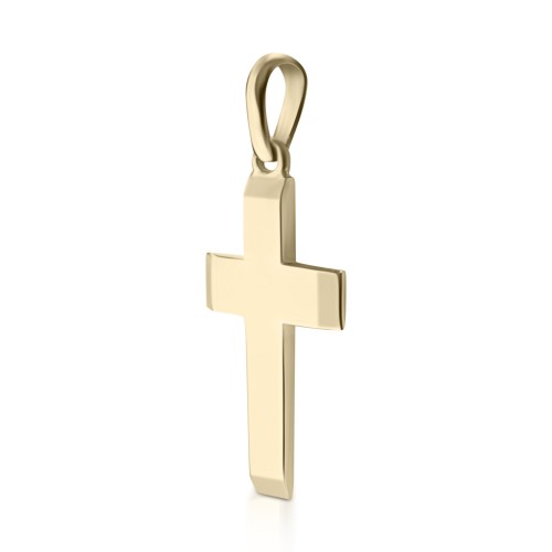 Βαπτιστικός σταυρός Κ14 χρυσό st3844 ΣΤΑΥΡΟΙ Κοσμηματα - chrilia.gr