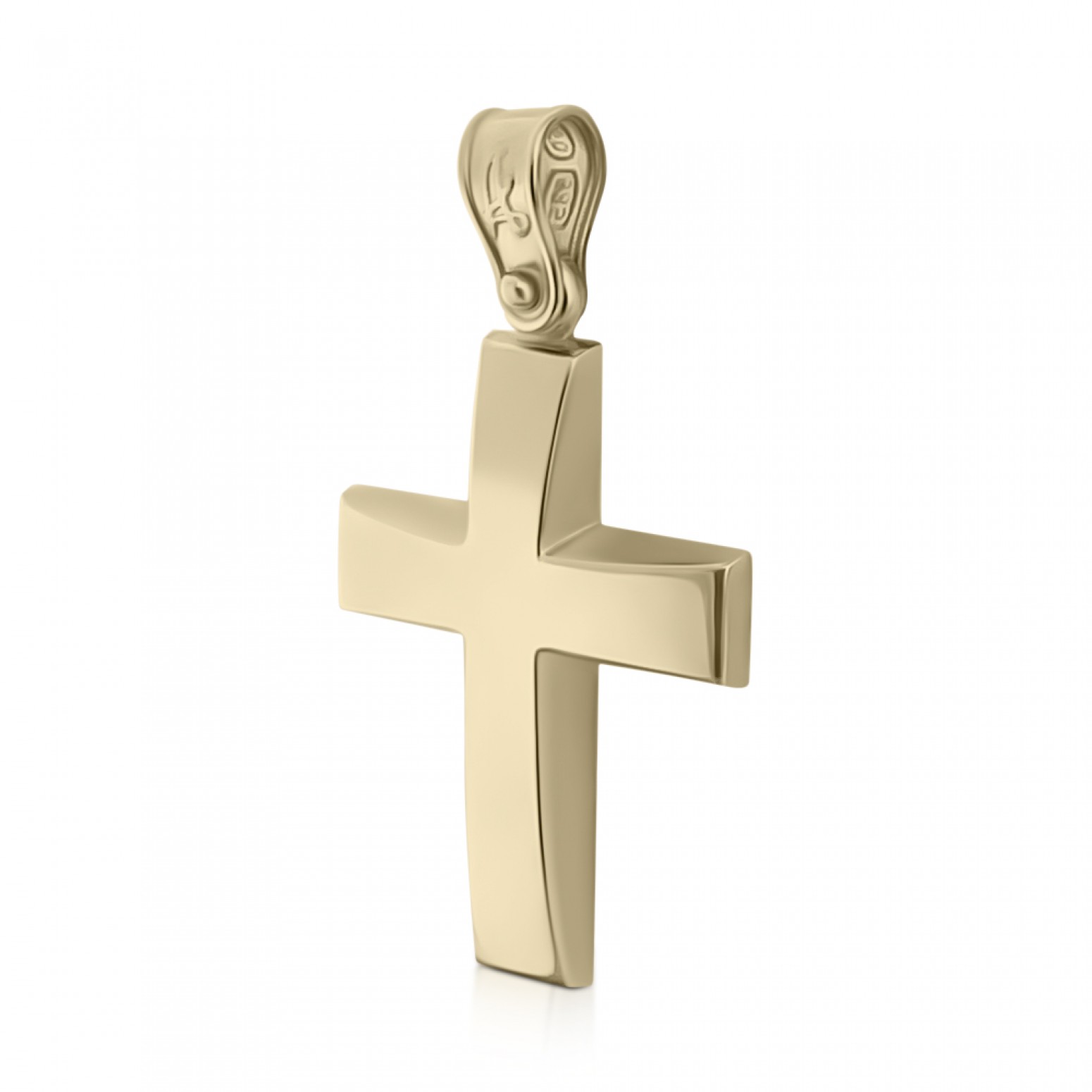 Βαπτιστικός σταυρός Κ14 χρυσό st3944 ΣΤΑΥΡΟΙ Κοσμηματα - chrilia.gr
