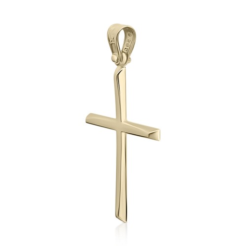Βαπτιστικός σταυρός Κ14 χρυσό st3948 ΣΤΑΥΡΟΙ Κοσμηματα - chrilia.gr