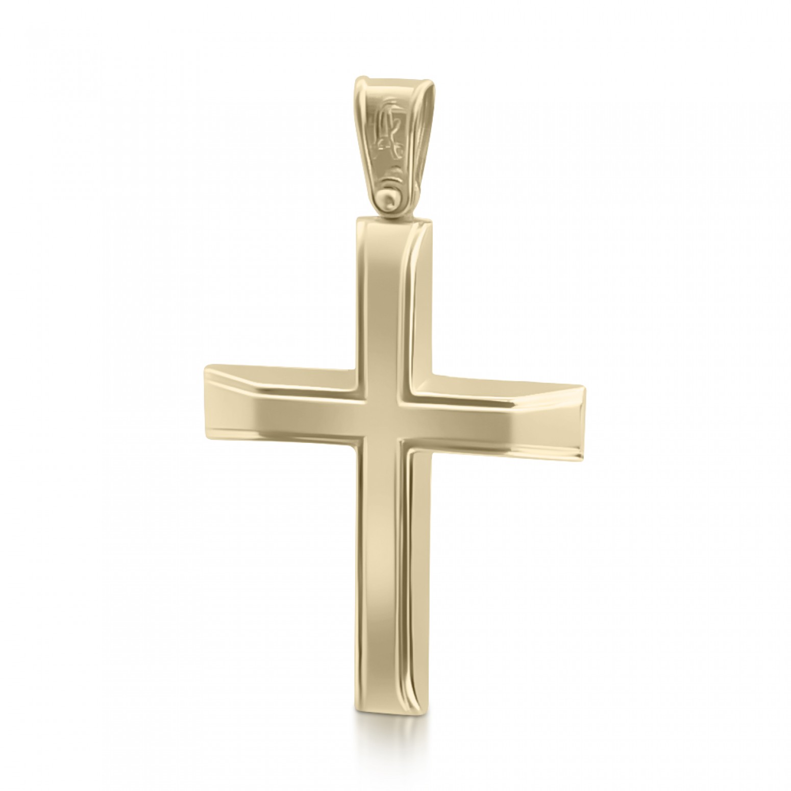 Βαπτιστικός σταυρός Κ14 χρυσό st3949 ΣΤΑΥΡΟΙ Κοσμηματα - chrilia.gr