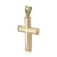 Βαπτιστικός σταυρός Κ14 χρυσό st3950