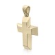 Βαπτιστικός σταυρός Κ14 χρυσό st3954