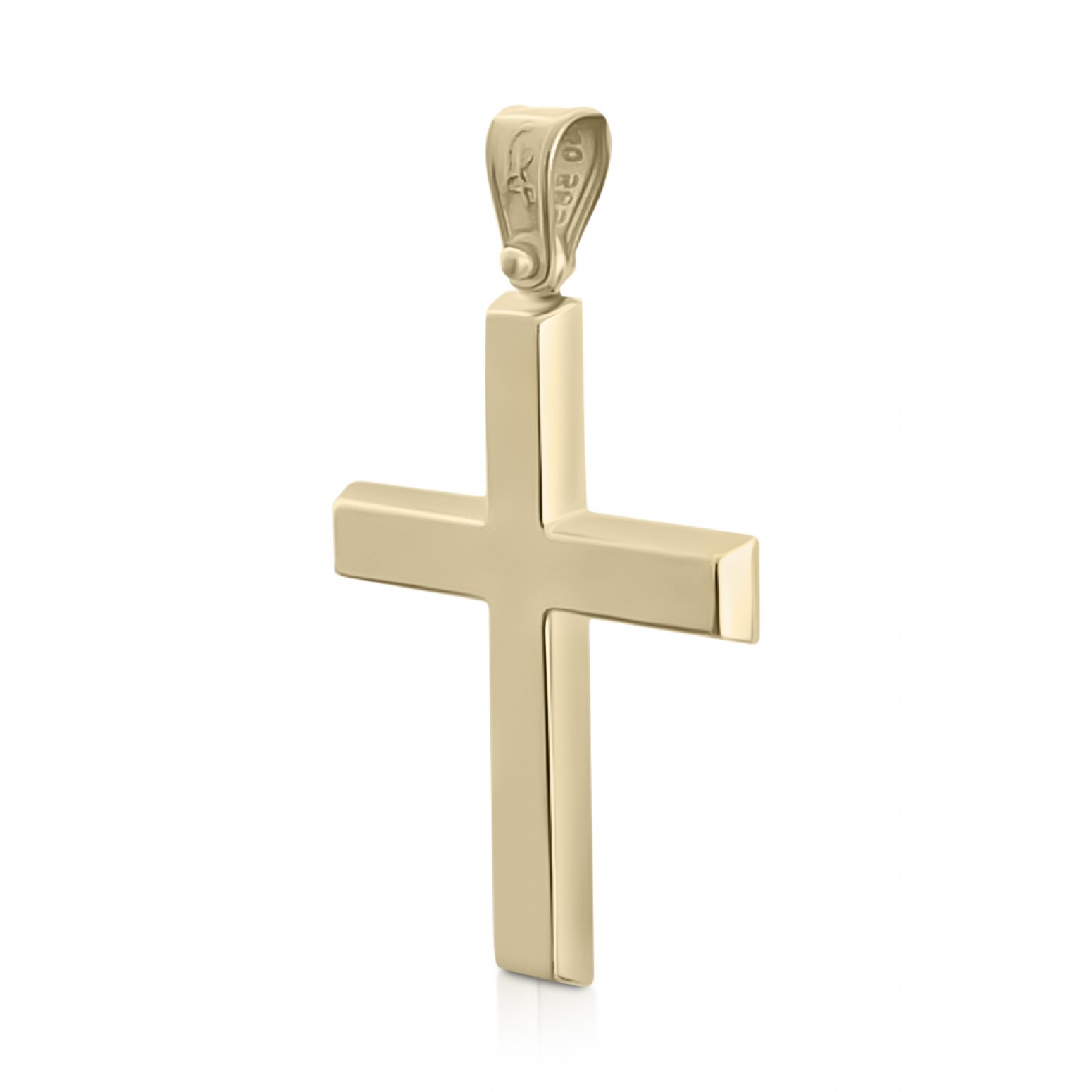 Βαπτιστικός σταυρός Κ14 χρυσό st3955 ΣΤΑΥΡΟΙ Κοσμηματα - chrilia.gr