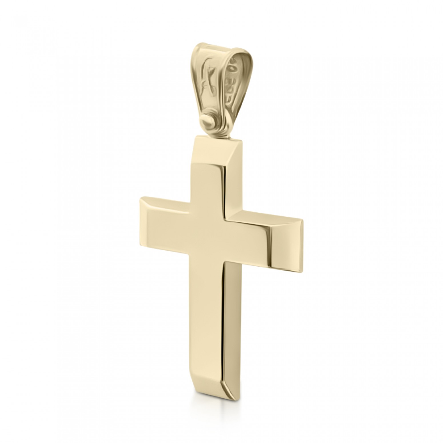 Βαπτιστικός σταυρός Κ14 χρυσό st3956 ΣΤΑΥΡΟΙ Κοσμηματα - chrilia.gr