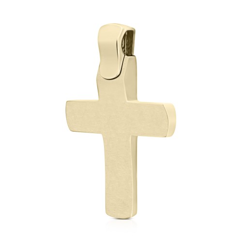 Βαπτιστικός σταυρός Κ14 χρυσό st3959 ΣΤΑΥΡΟΙ Κοσμηματα - chrilia.gr