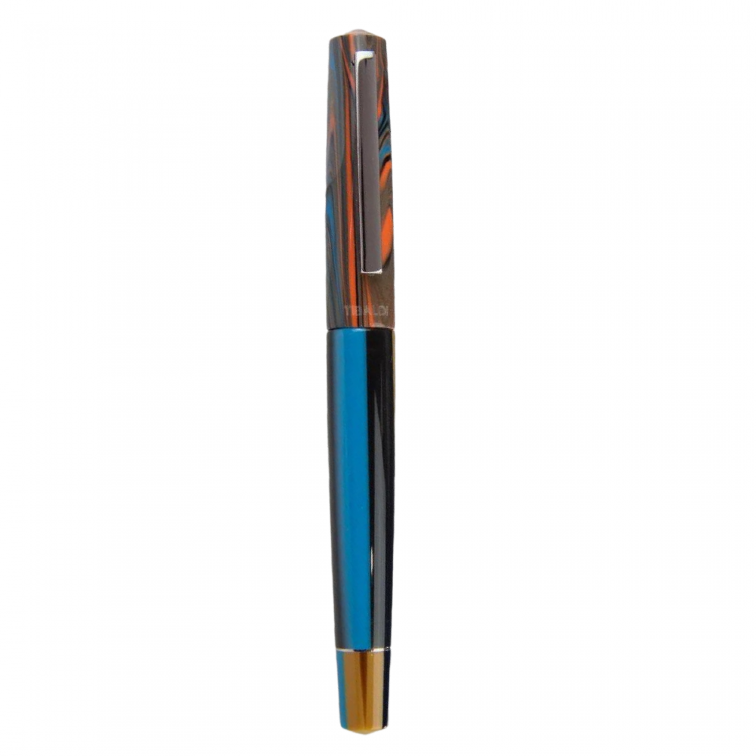 Tibaldi στυλό, peacock blue resin rollerball INFR-358_RB, ac1425 ΔΩΡΑ Κοσμηματα - chrilia.gr