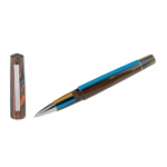 Tibaldi rollerball pen, peacock blue resin INFR-358_RB, ac1425 GIFTS Κοσμηματα - chrilia.gr