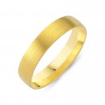 Chrilia wedding rings in yellow gold, K14, pair  da2743 WEDDING RINGS Κοσμηματα - chrilia.gr