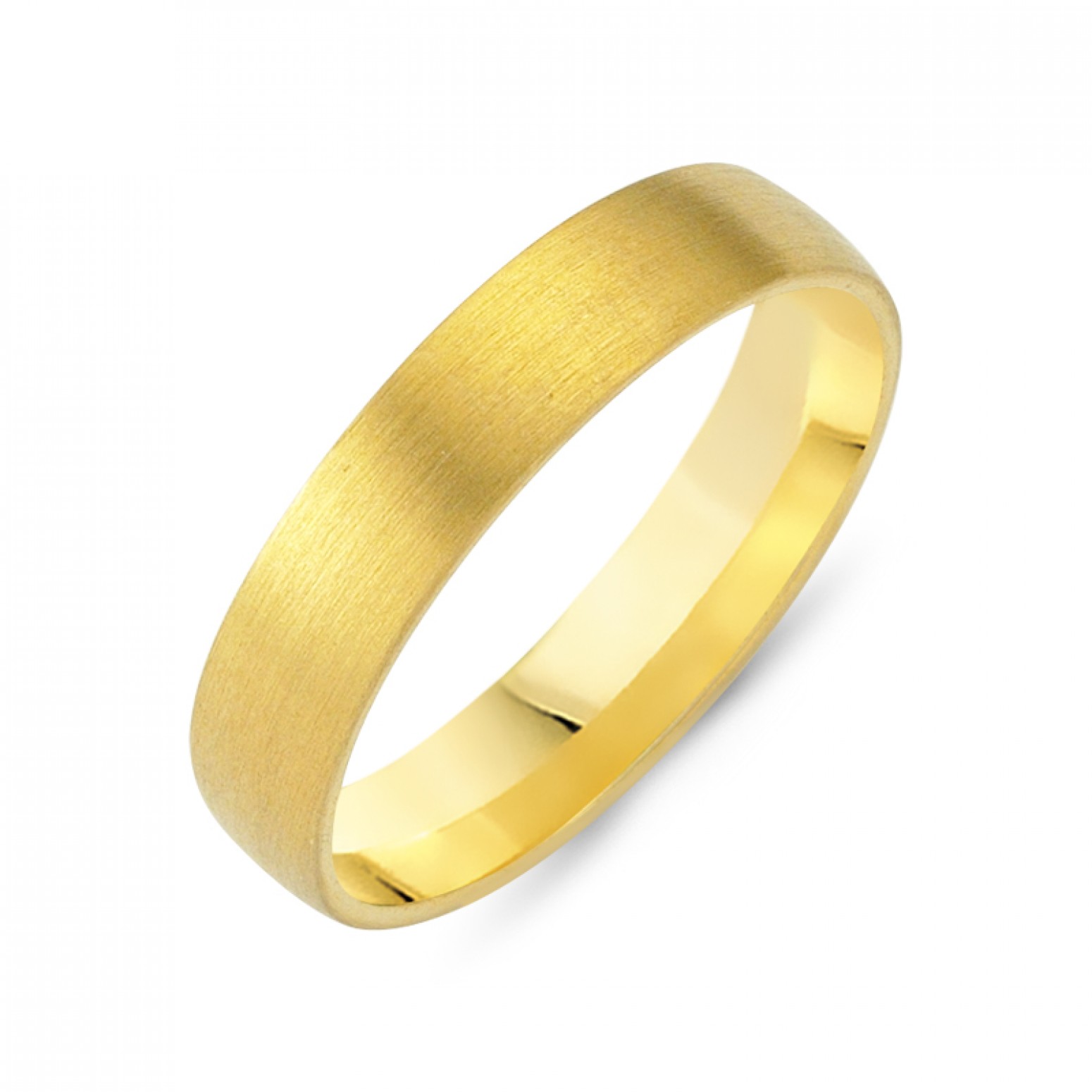 Chrilia wedding rings in yellow gold, K14, pair  da2743 WEDDING RINGS Κοσμηματα - chrilia.gr