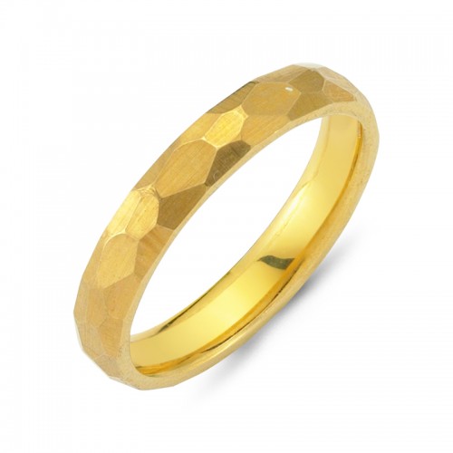 Chrilia wedding rings in yellow gold, K14, pair da2785 WEDDING RINGS Κοσμηματα - chrilia.gr