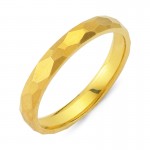 Chrilia wedding rings in yellow gold, K14, pair da2785 WEDDING RINGS Κοσμηματα - chrilia.gr