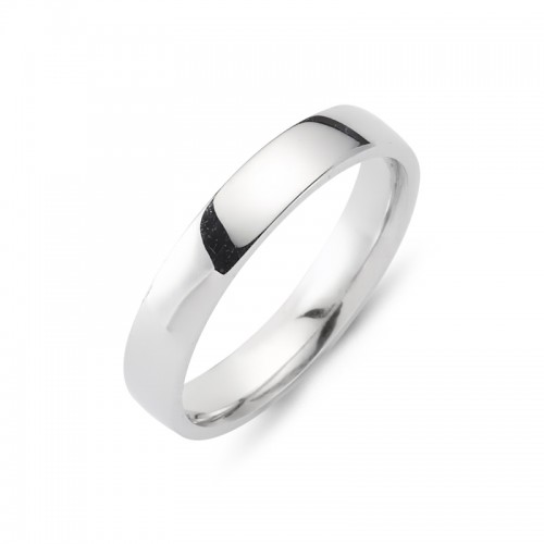 Chrilia wedding rings in white gold, K14, pair da2816 WEDDING RINGS Κοσμηματα - chrilia.gr